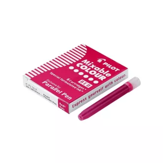 Töltőtoll tintapatron Pilot Parallel Pen 6 db/doboz, piros – Tonerklinika Debrecen