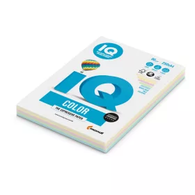   IQ Color A4 80g. pasztell MIX-PACK anyagában színezett másolópapír