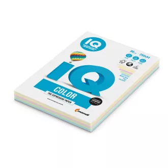  IQ Color A4 80g. pasztell MIX-PACK anyagában színezett másolópapír