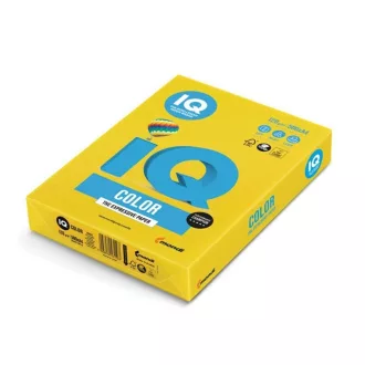 Másolópapír, színes, A4, 80g. IQ IG50 500ív/csomag, intenzív mustár sárga – Tonerklinika Debrecen