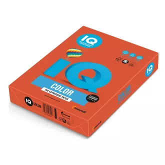 Másolópapír, színes, A4, 80g. IQ ZR09 500ív/csomag, intenzív téglavörös – Tonerklinika Debrecen