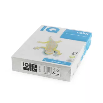 Másolópapír, színes, A4, 80g. IQ GR21 500ív/csomag, trend szürke – Tonerklinika Debrecen
