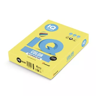 Másolópapír, színes, A4, 80g. IQ ZG34 500ív/csomag, trend citromsárga – Tonerklinika Debrecen