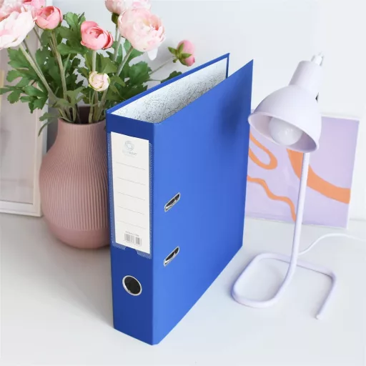 Iratrendező A4, 7,5cm, Bluering® kék – Tonerklinika Debrecen