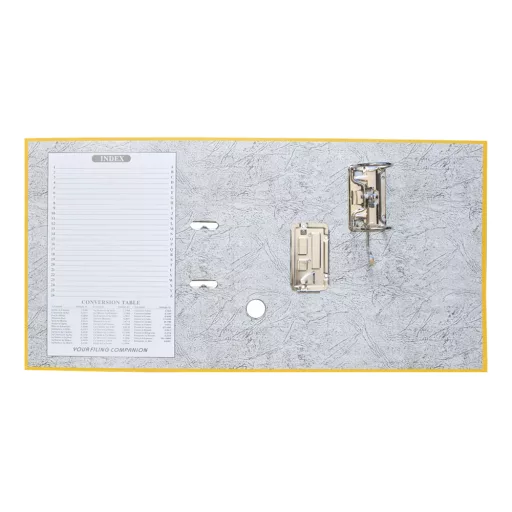 Iratrendező A4, 7,5cm,lapraszerelt, Bluering® Smart sárga – Tonerklinika Debrecen