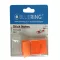 Jelölőcímke 25x45mm, 50lap, műanyag Bluering® narancs – Tonerklinika Debrecen