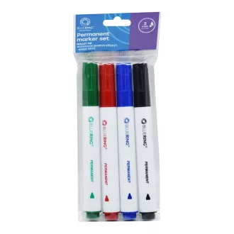 Alkoholos marker készlet, 3mm, kerek hegyű 4-es készlet Bluering® – Tonerklinika Debrecen