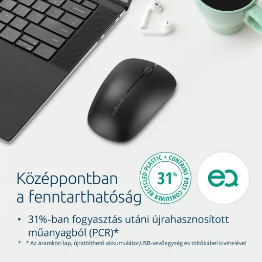 Kensington MY230 EQ vezeték nélküli újratölthető egér