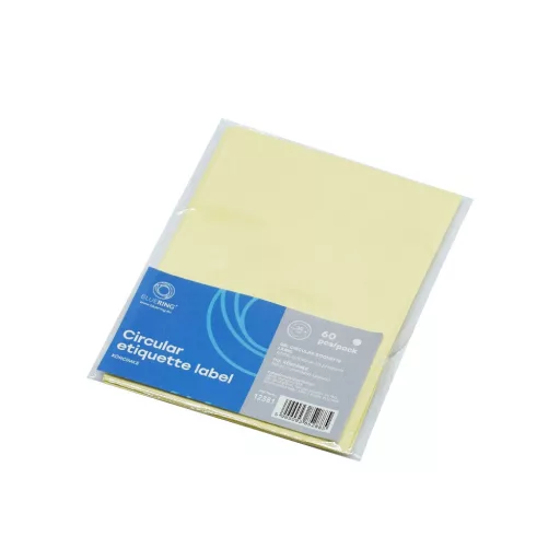 Etikett címke, 30mm, körcímke 60 db/csomag Bluering® fehér – Tonerklinika Debrecen