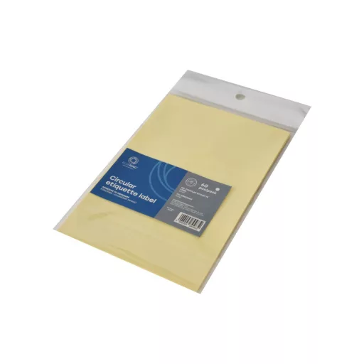 Etikett címke, 50mm, körcímke 60 db/csomag Bluering® fehér – Tonerklinika Debrecen
