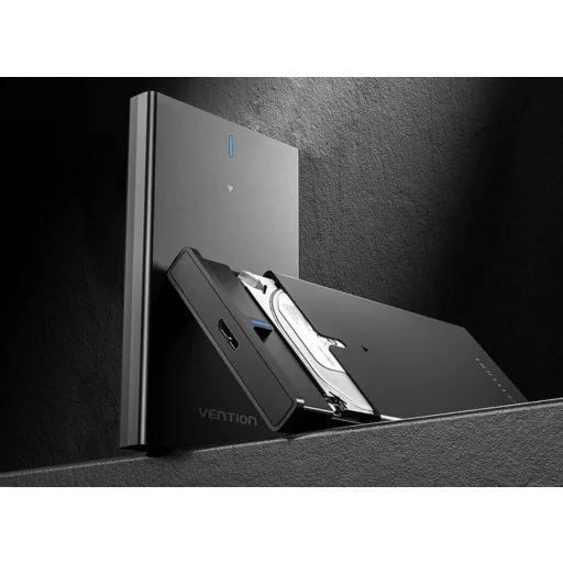 Vention 2.5" SATA HDD (USB 3.0 Micro-B,fekete), ház