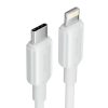 Vention USB-C 2.0 -> Lightning, (3A, fehér) 2m, kábel