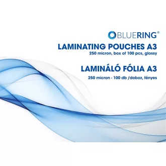 Lamináló fólia A3, 250 micron 100 db/doboz, Bluering® – Tonerklinika Debrecen