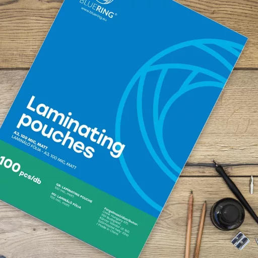 Lamináló fólia A3, 100 micron matt 100 db/doboz, Bluering® – Tonerklinika Debrecen