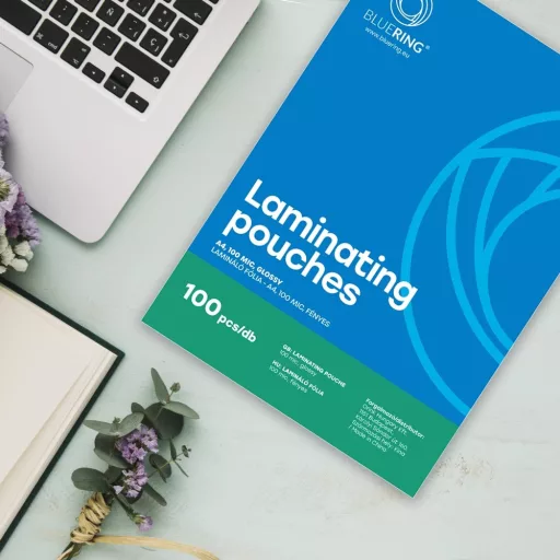 Lamináló fólia A4, 100 micron 100 db/doboz, Bluering® – Tonerklinika Debrecen