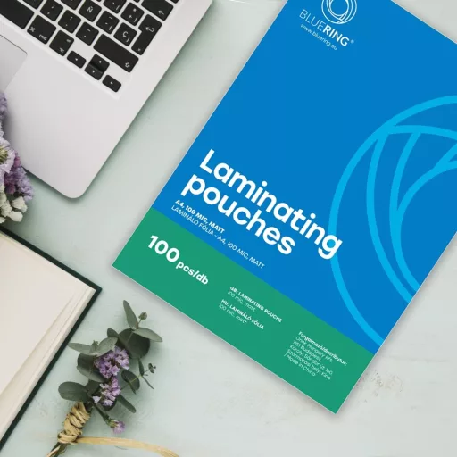 Lamináló fólia A4, 100 micron matt 100 db/doboz, Bluering® – Tonerklinika Debrecen