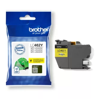   Brother LC462Y Tintapatron Yellow 7,2 ml 550 oldal kapacitás