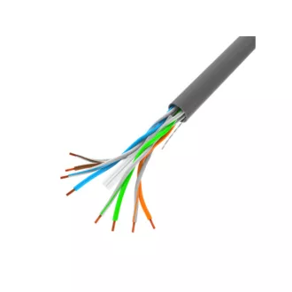   Lanberg LCU6-10CC-0305-S UTP CCA 1Gb/s 250MHz 305m árnyékolatlan réz bevonatú alumínium fali kábel