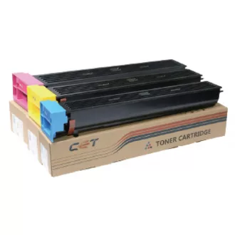 Utángyártott MINOLTA C654 TN711C Toner Cyan 31500 oldal kapacitás CT – Tonerklinika Debrecen
