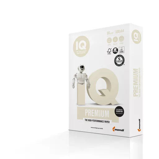 Másolópapír A4, 90g, IQ Premium 500ív/csomag, – Tonerklinika Debrecen