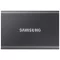 SAMSUNG SSD Külső, 1TB, T7, Titán Szürke, USB 3.2