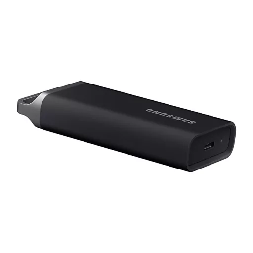 SAMSUNG SSD Külső, 4TB, T5 EVO, Fekete, USB 3.2, Gen1