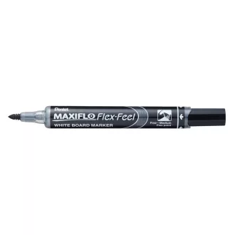 Táblamarker 1-5mm, hajlékony hegyű Pentel Maxiflo Flex Feel fekete – Tonerklinika Debrecen