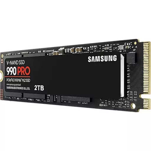 SAMSUNG SSD Belső, 2TB, 990 PRO, PCIe 4.0, NVMe 2.0, 1200 TBW