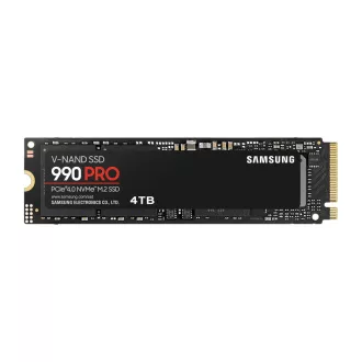   SAMSUNG SSD Belső, 4TB, 990 PRO, PCIe 4.0, NVMe 2.0, 2400 TBW