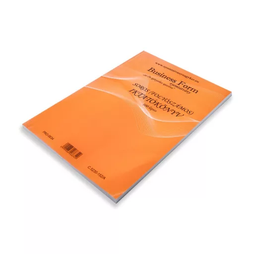 Soros iktatókönyv (folyószámos) A4, álló 100lap, C.5230-152/A – Tonerklinika Debrecen