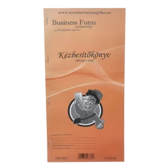 Kézbesítő könyv 100lap,os 130x297mm, C.5230-29 – Tonerklinika Debrecen