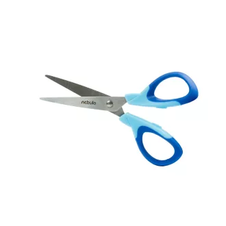 Olló, 14cm, hegyes, iskolai, ergonomikus, Nebulo – Tonerklinika Debrecen