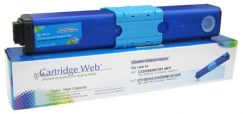 Utángyártott OKI C510/C530 Toner Cyan 5.000 oldal kapacitás CartridgeWeb