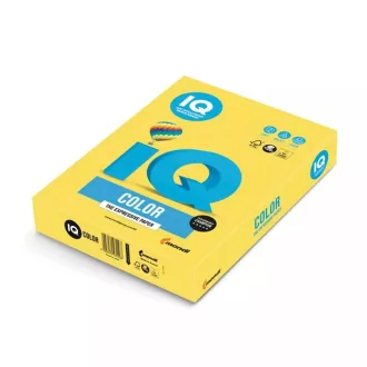 Másolópapír, színes, A4, 160g. IQ Color CY39 250ív/csomag, kanárisárga – Tonerklinika Debrecen