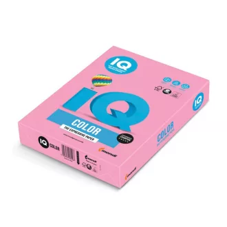 Másolópapír, színes, A4, 160g. IQ Color PI25 250ív/csomag, pasztel rózsaszín – Tonerklinika Debrecen