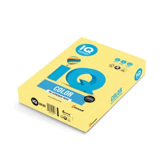 Másolópapír, színes, A4, 160g. IQ Color YE23 250ív/csomag, pasztel sárga – Tonerklinika Debrecen