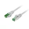 Lanberg PCF7-10CU-0100-S Cat.7 S/FTP AWG26 LSZH árnyékolt 1m szürke patch kábel