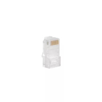   Lanberg PLU-5000 Cat.5E UTP RJ45 8P8C univerzális dugó 100db/csomag