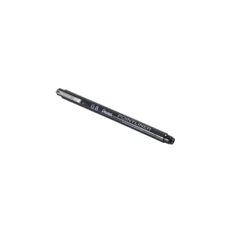 PointLiner tűfilc 0,8mm, S20P-8A Pentel fekete – Tonerklinika Debrecen