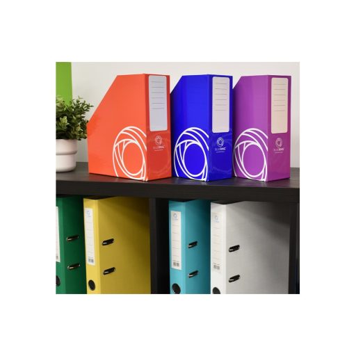 Iratpapucs 9cm, karton, fóliázott Bluering® sárga – Tonerklinika Debrecen