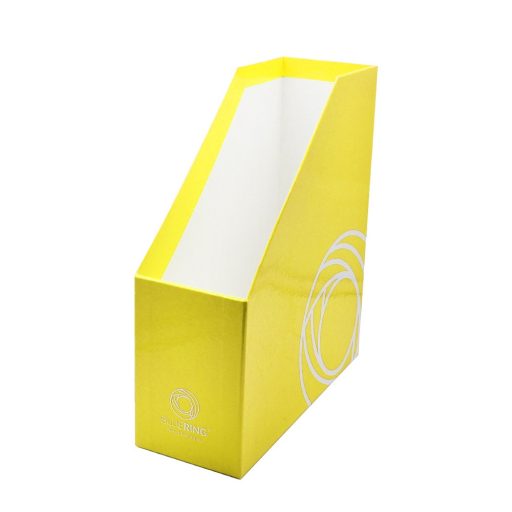 Iratpapucs 9cm, karton, fóliázott Bluering® sárga – Tonerklinika Debrecen