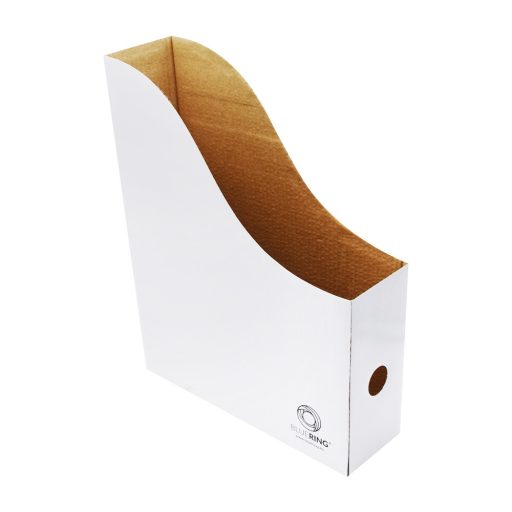 Iratpapucs 8cm, mikrohullámú karton Bluering®, fehér – Tonerklinika Debrecen