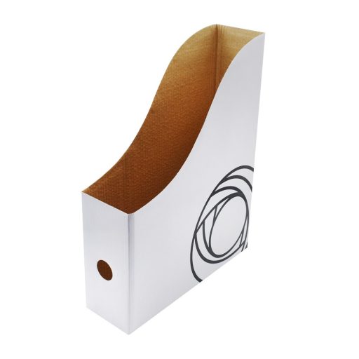 Iratpapucs 8cm, mikrohullámú karton Bluering®, fehér – Tonerklinika Debrecen