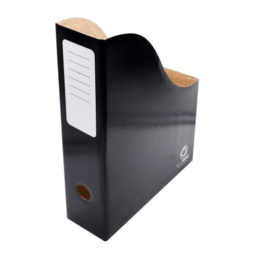 Iratpapucs 8cm, mikrohullámú karton Bluering®, fekete – Tonerklinika Debrecen