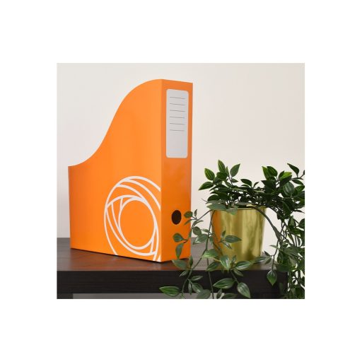 Iratpapucs 8cm, mikrohullámú karton Bluering®, sárga – Tonerklinika Debrecen