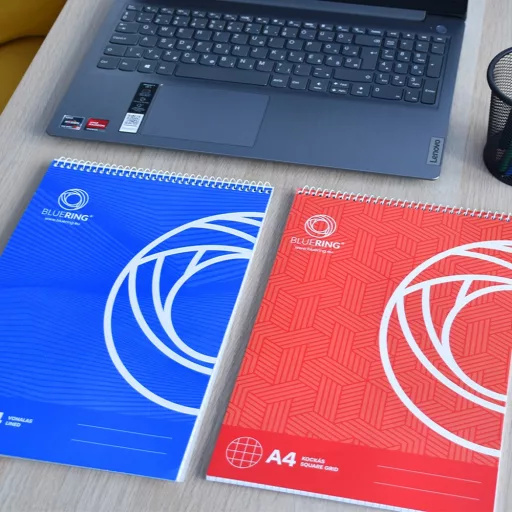 Jegyzettömb spirálozott, A4, 60lap, Bluering® kockás – Tonerklinika Debrecen