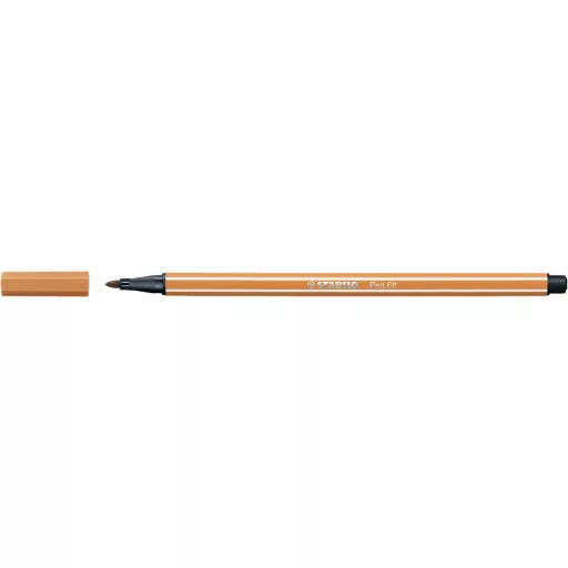 Rostirón, filctoll 1mm, M STABILO Pen 68 sötétokker – Tonerklinika Debrecen