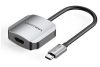 Vention USB-C -> VGA (0,15m Szürke Aluminum Ötvözet) konverter