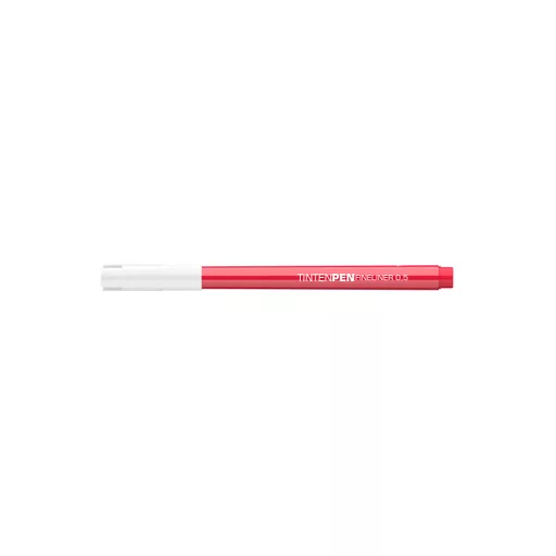Rostirón, tűfilc vízbázisú, 0,5mm, kerek test, Tinten Pen Ico piros – Tonerklinika Debrecen