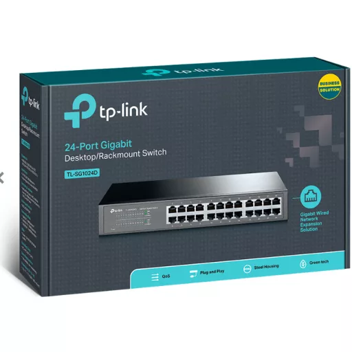 TP-LINK SWITCH TL-SG1024D 24-Port Gigabit Desktop/Rackmount